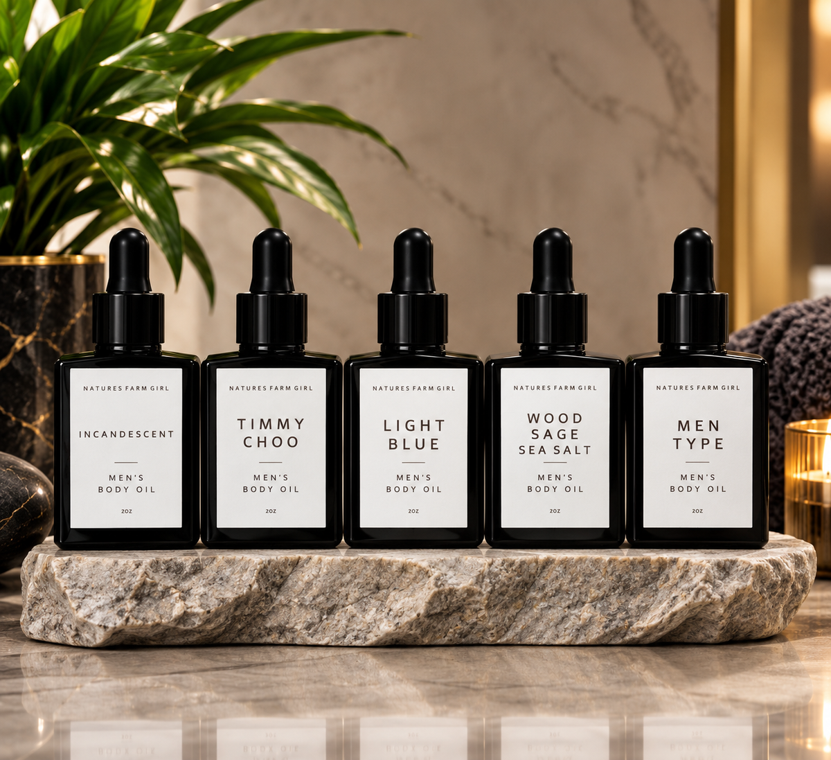 Luxury Cologne Body Oil