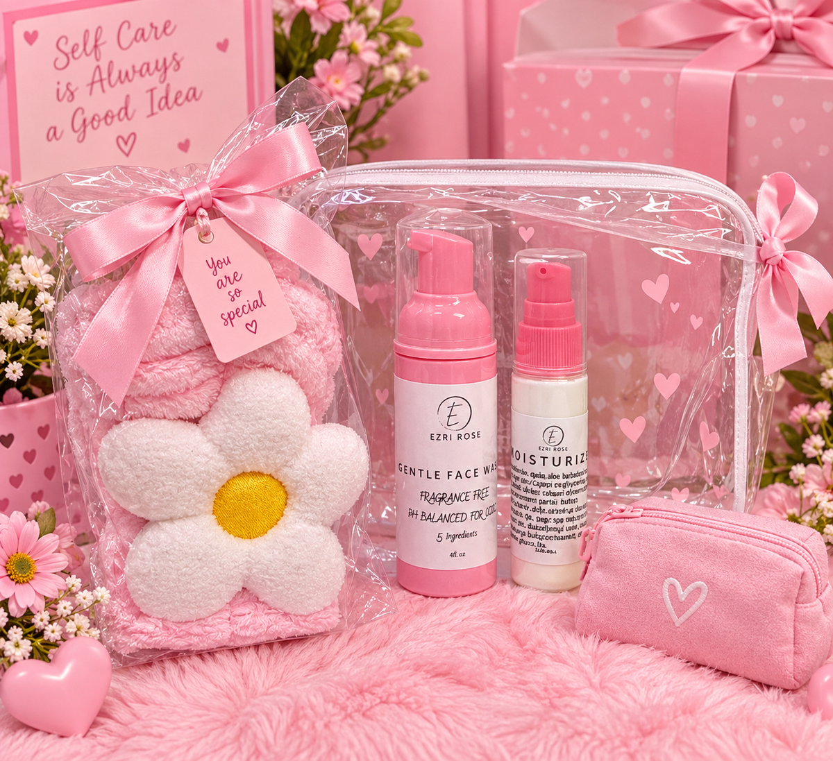 Ezri's Face Wash & Face moisturizer Gift Set