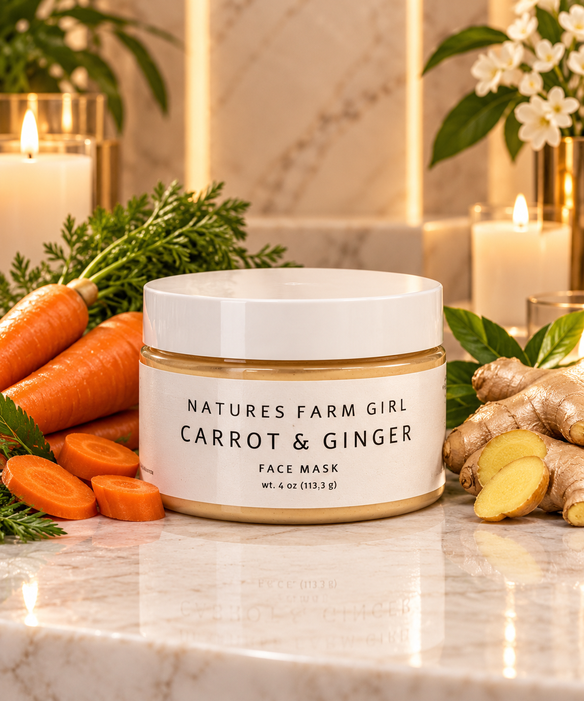Carrot and Ginger Face Mask