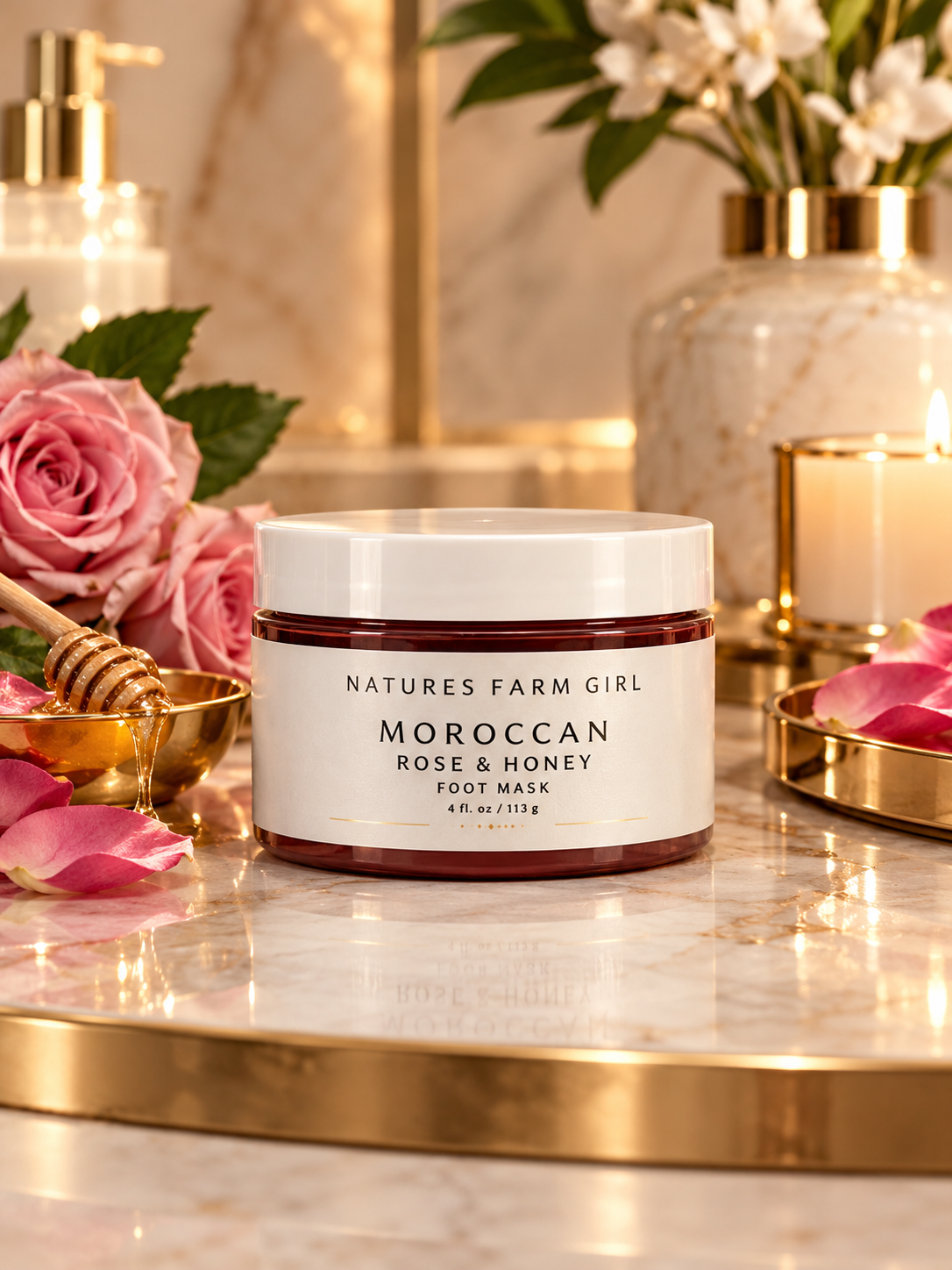 Moroccan Honey Foot Mask