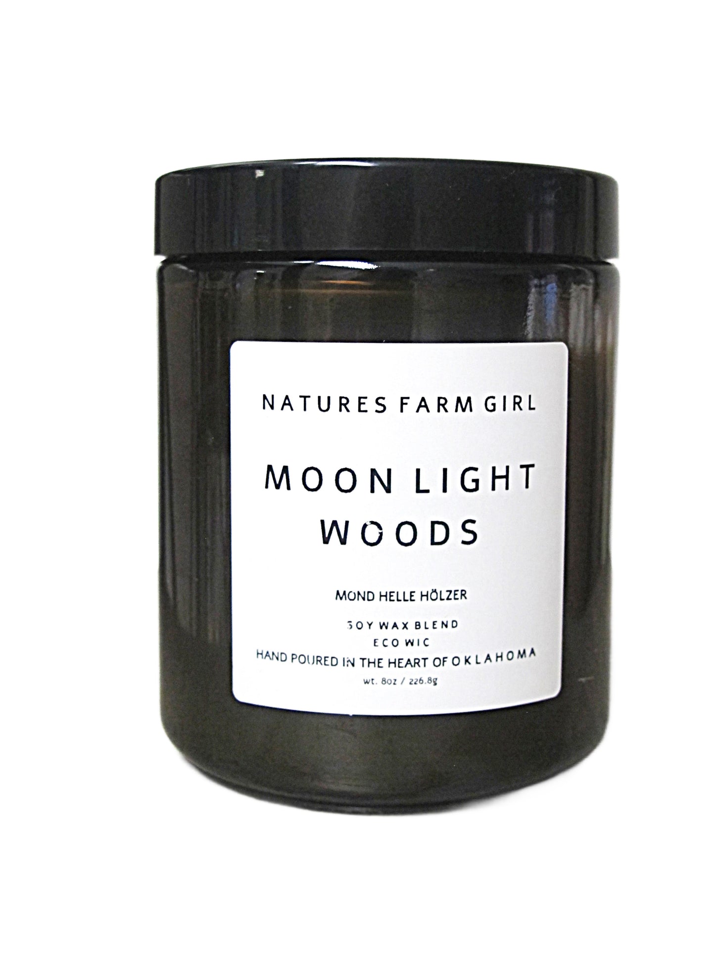 Moon Light Wood Men's Candle