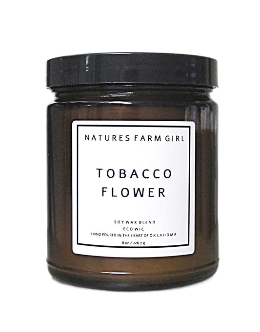 Tobacco Flower Men's Candle