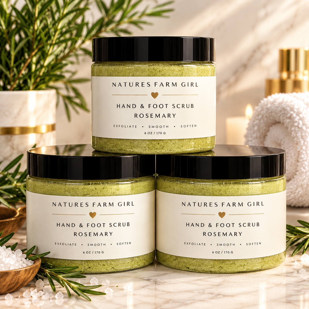 Hand & Foot Sugar Scrubs
