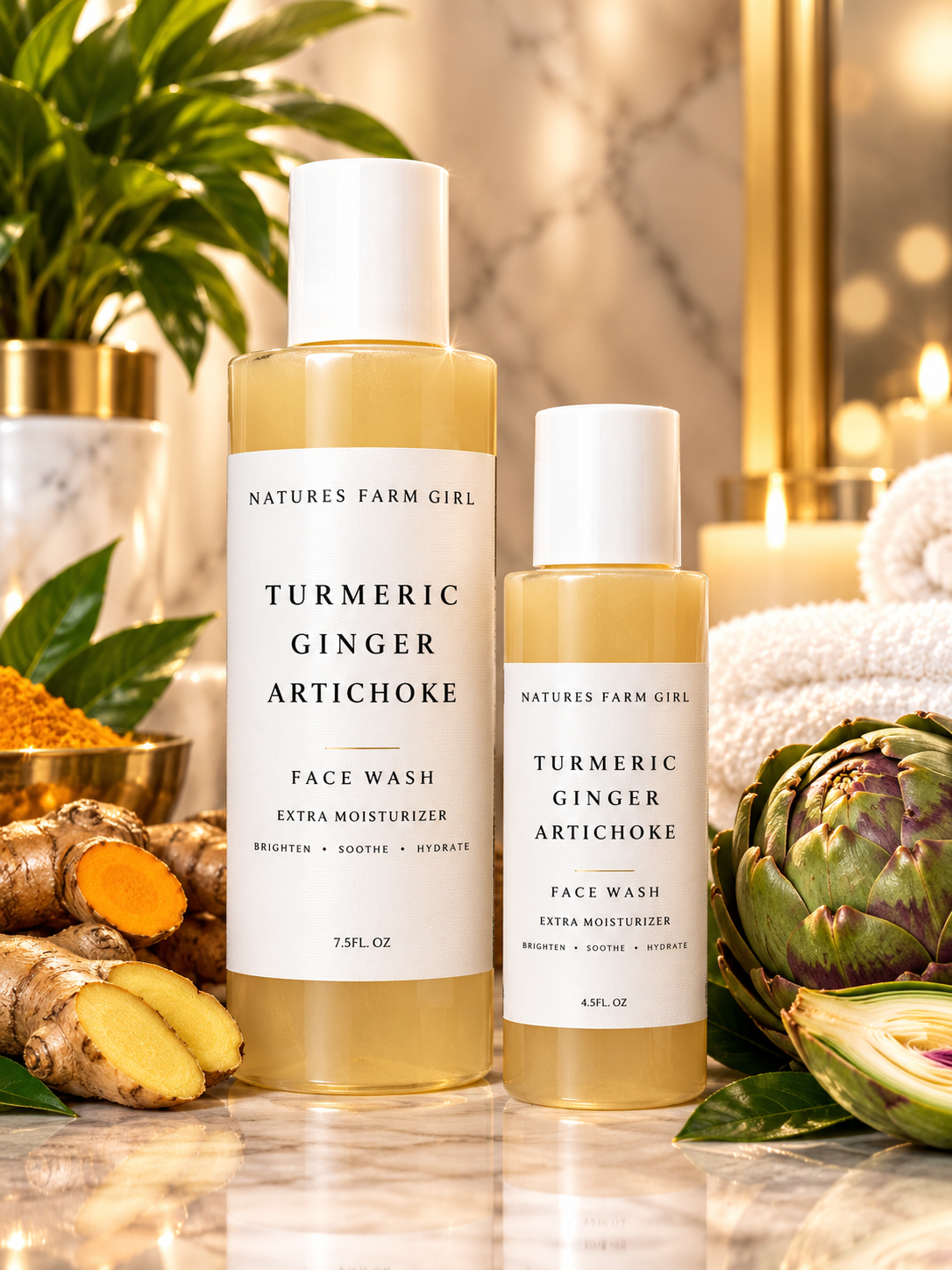 Turmeric & Ginger Face Wash