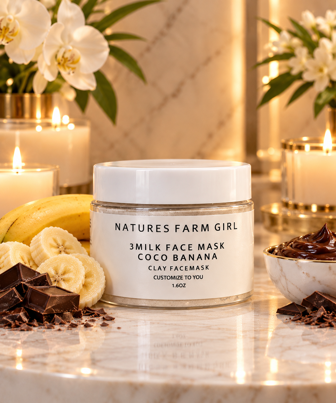 Coco Banana 3Milk Face Mask