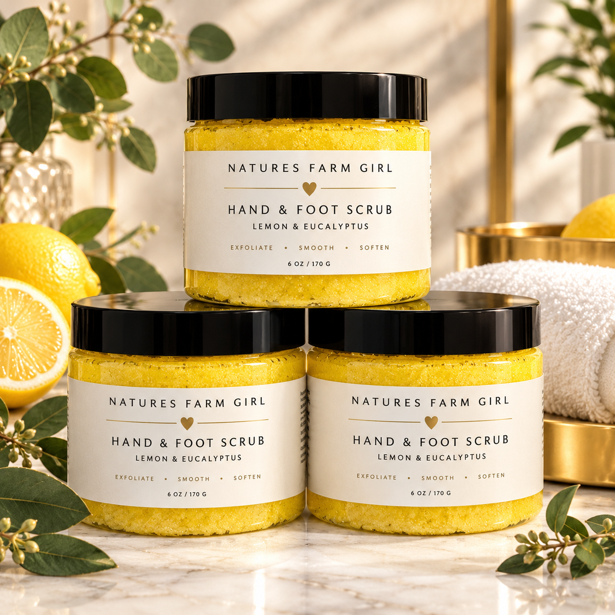 Hand & Foot Sugar Scrubs