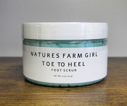 Toe to Heel Minty foot Scrub