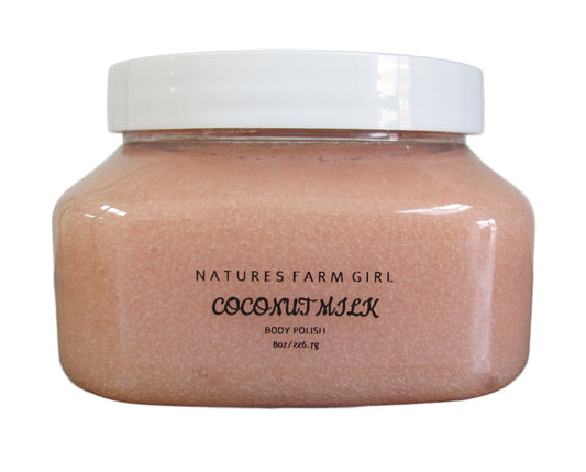 Coconut Milk Sugar Scrub