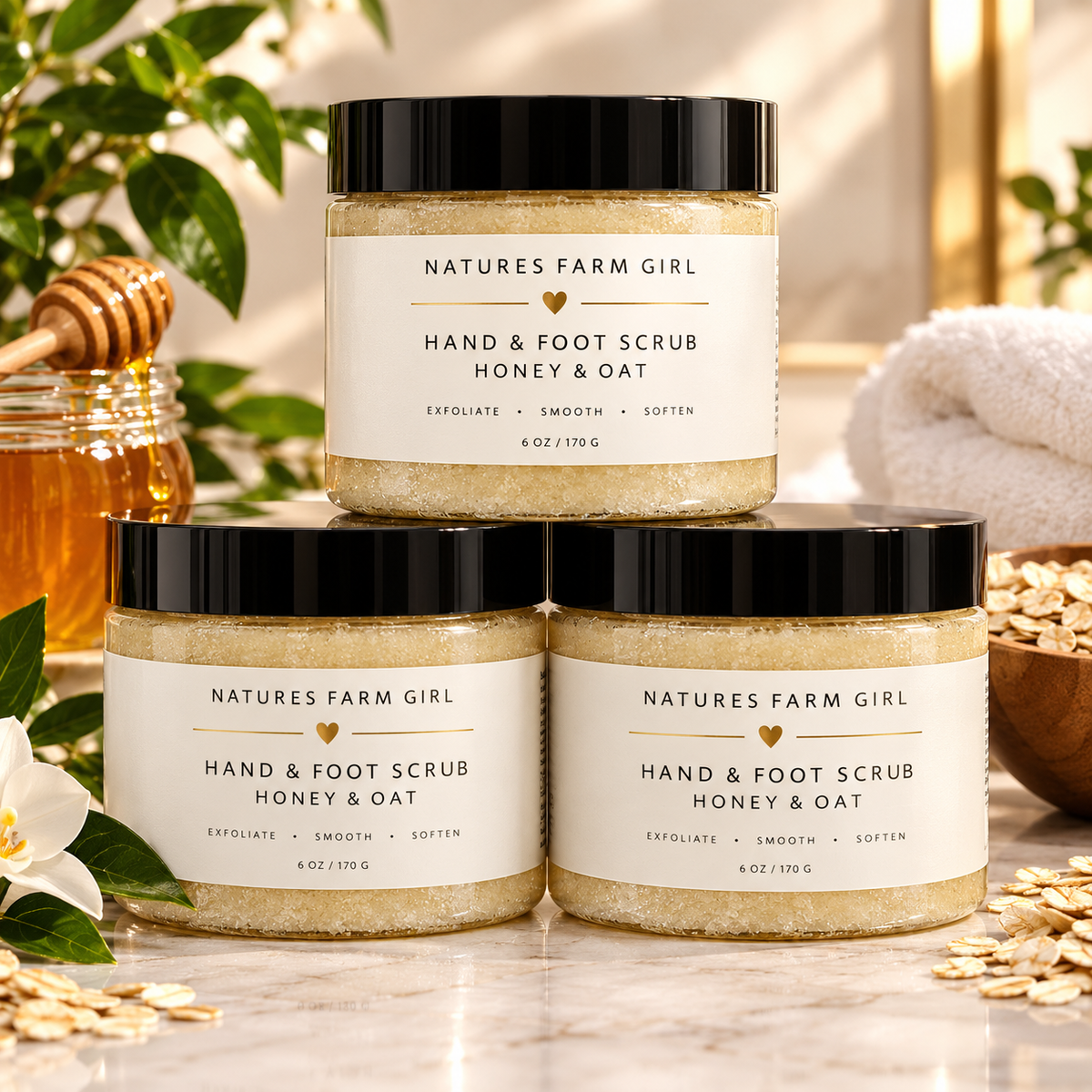 Hand & Foot Sugar Scrubs