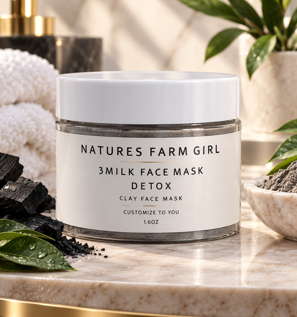 Detox 3Milk Clay Face Mask