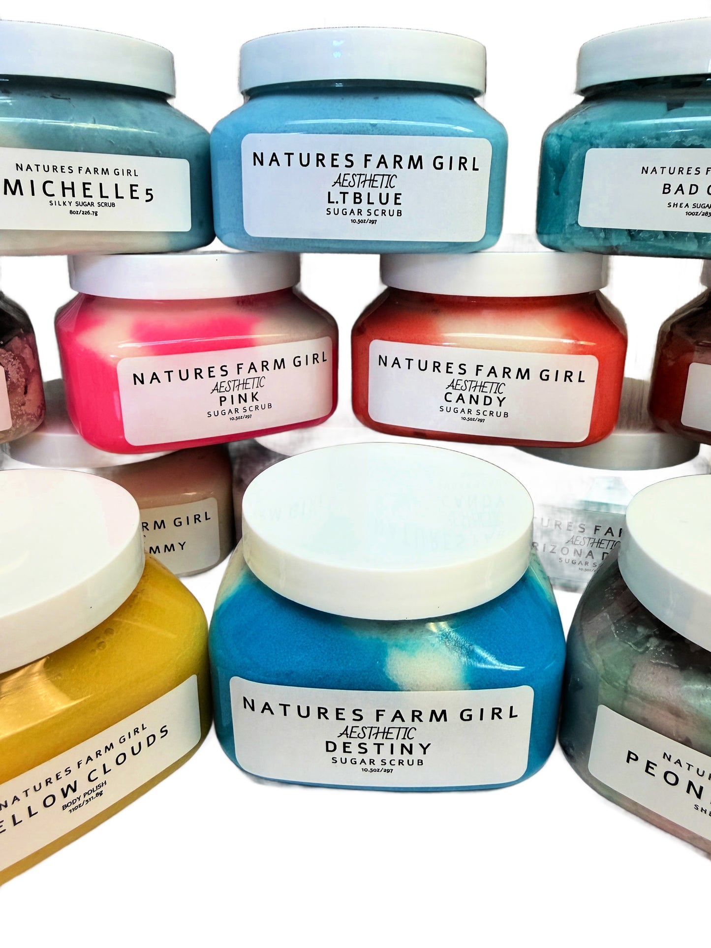 Aesthetic Sugar Scrubs