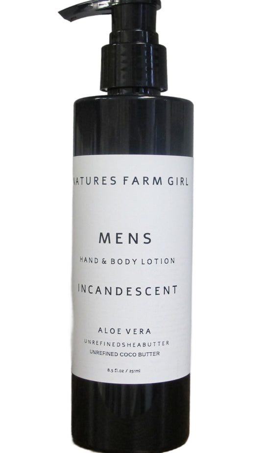 Incandescent Men's lotion