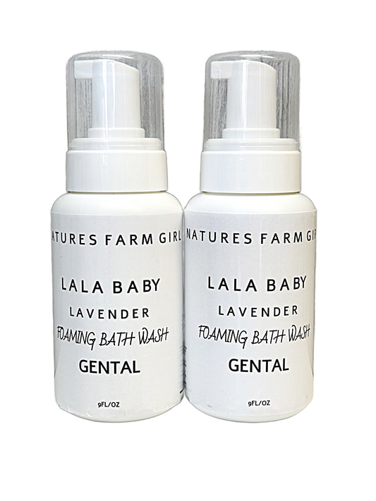 LA LA Baby Lavender Foaming Bath Wash
