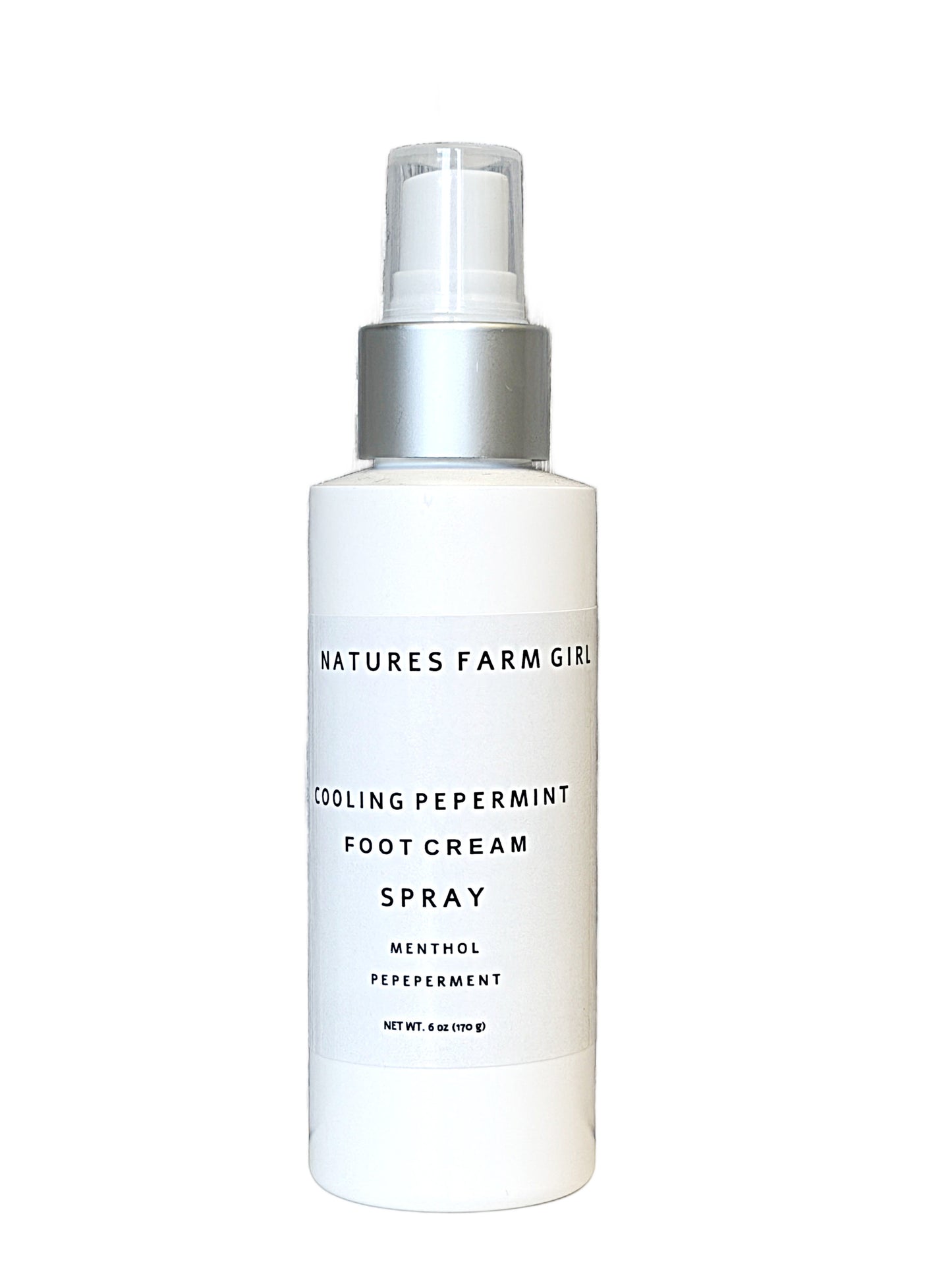 Cooling Peppermint foot Spray Lotion