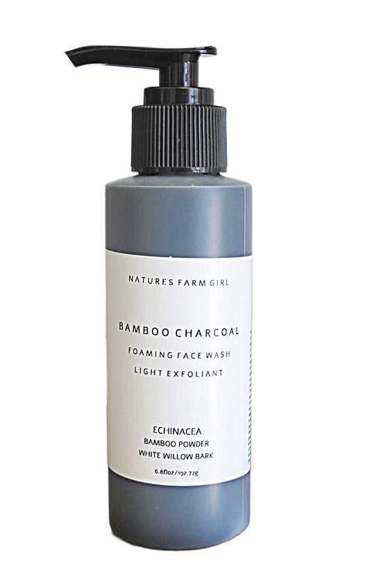 Bamboo and Charcoal Men's face wash