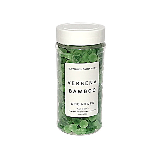 Verbena Bamboo Wax Sprinkles