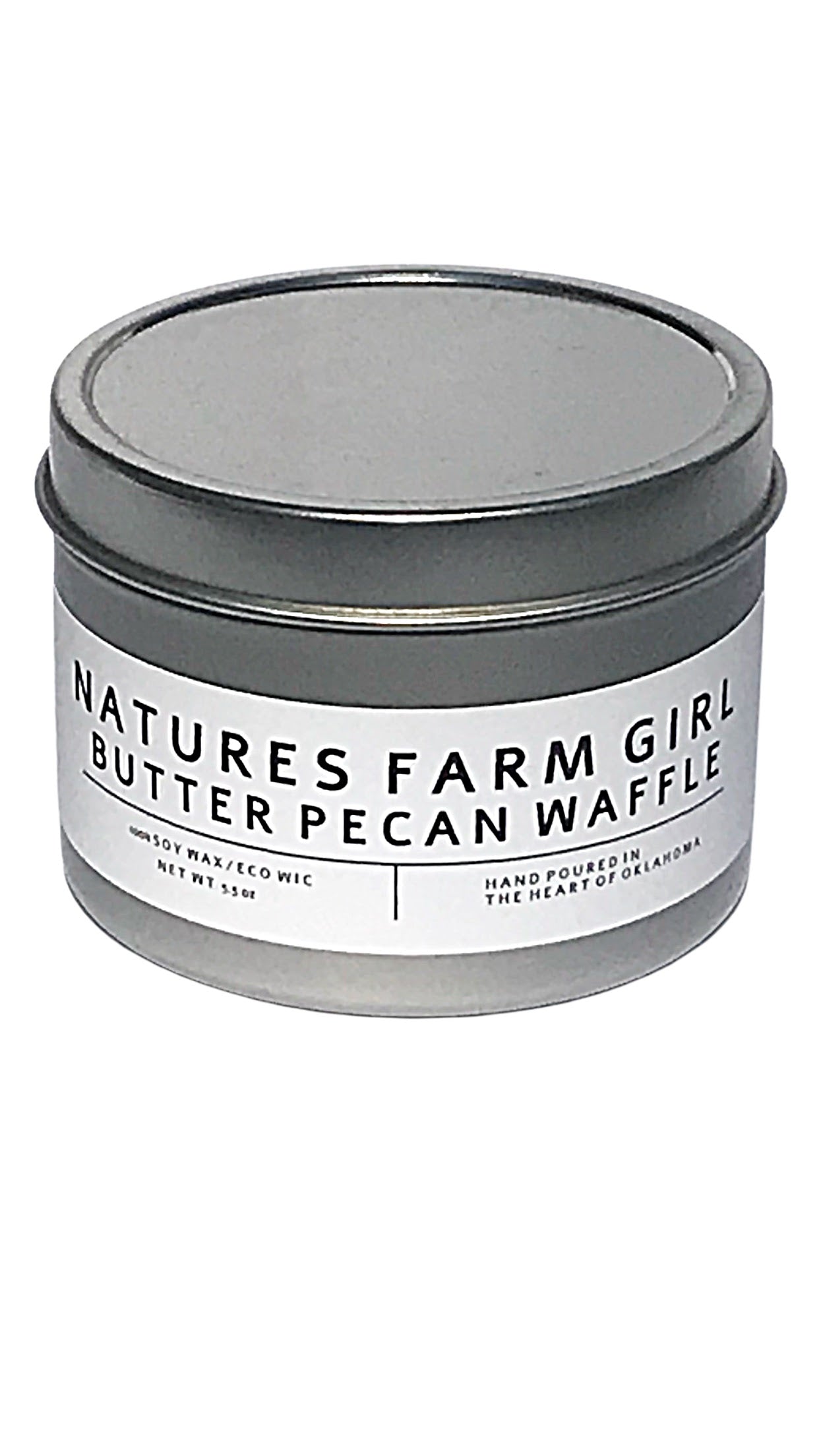 Butter Pecan Tin Candle