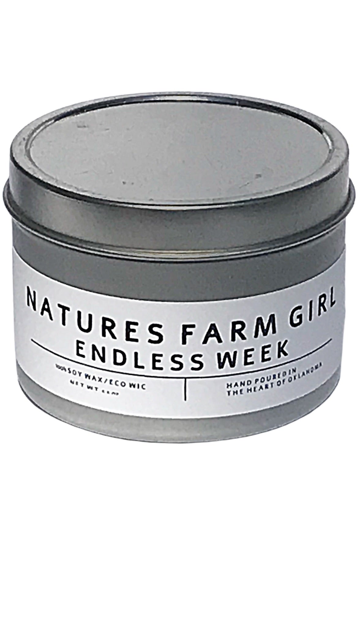 Endless Week Tin Candle