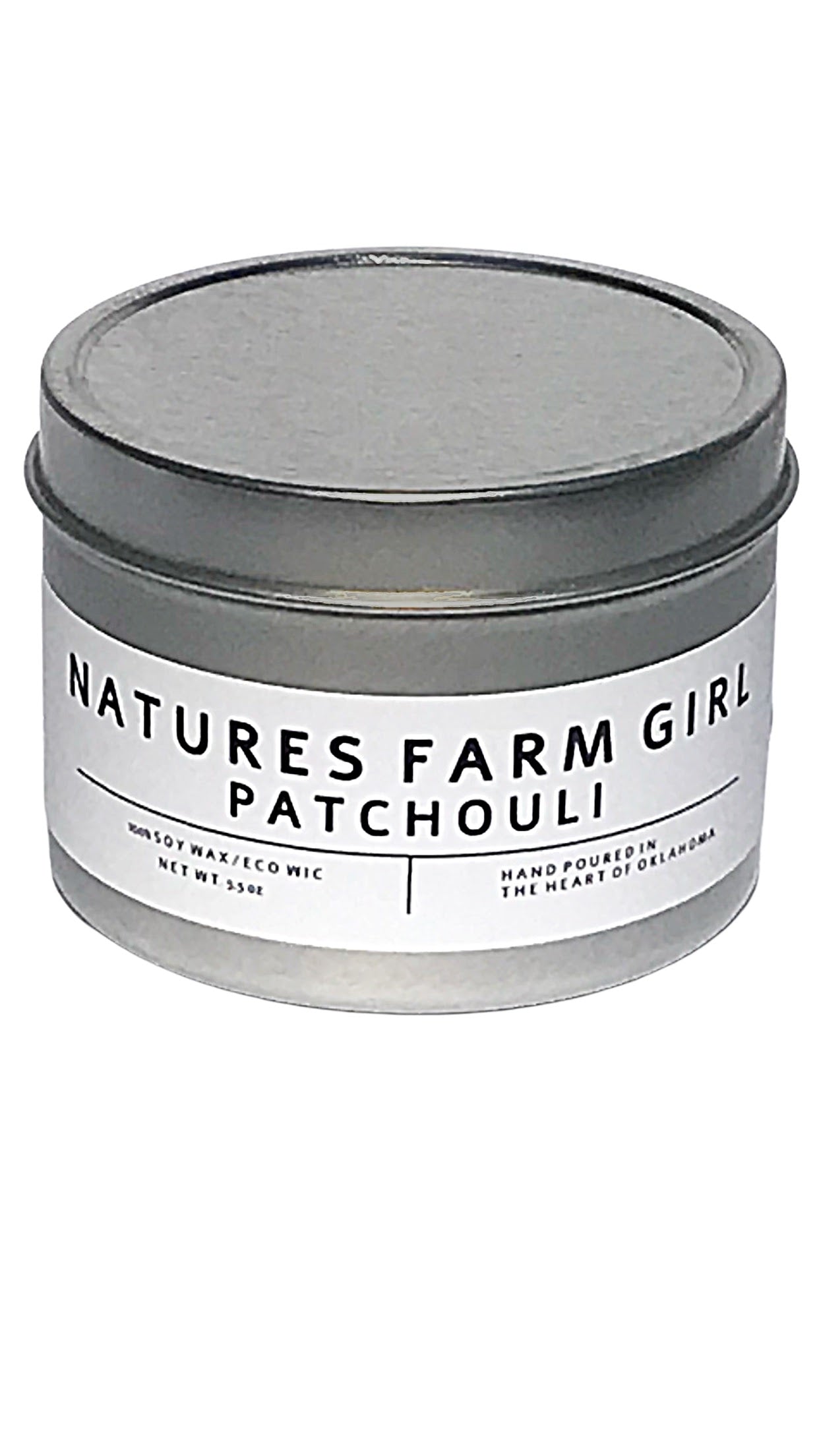 Patchouli Tin Candle